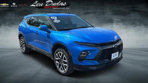 Rip Tide Blue 2024 Chevrolet Blazer RS