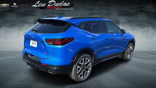 Rip Tide Blue 2024 Chevrolet Blazer RS