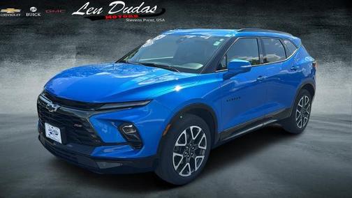 Rip Tide Blue 2024 Chevrolet Blazer RS