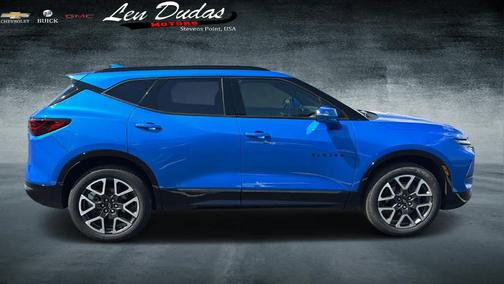 Rip Tide Blue 2024 Chevrolet Blazer RS