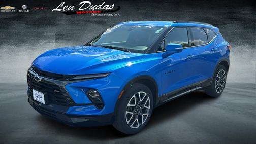 Rip Tide Blue 2024 Chevrolet Blazer RS