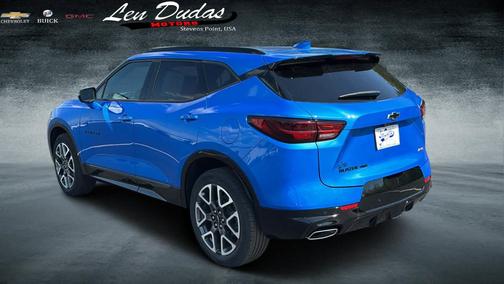 Rip Tide Blue 2024 Chevrolet Blazer RS