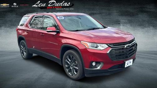 Cajun Red Tintcoat 2020 Chevrolet Traverse RS