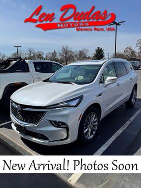 White Frost Tri-Coat 2023 Buick Enclave Avenir