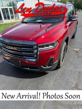 Volcanic Red 2023 GMC Acadia AT4