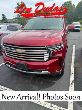 Cherry Red Tintcoat 2022 Chevrolet Tahoe High Country