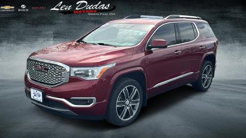 Crimson Red Tintcoat 2018 GMC Acadia Denali