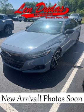 Sonic Gray Pearl 2022 Honda Accord Sport 1.5T