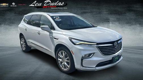 White Frost Tri-Coat 2023 Buick Enclave Essence