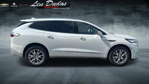White Frost Tri-Coat 2023 Buick Enclave Essence