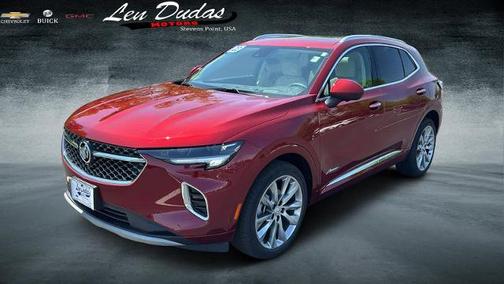 Cinnabar Metallic 2023 Buick Envision Avenir