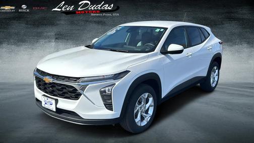 Summit White 2024 Chevrolet Trax LS