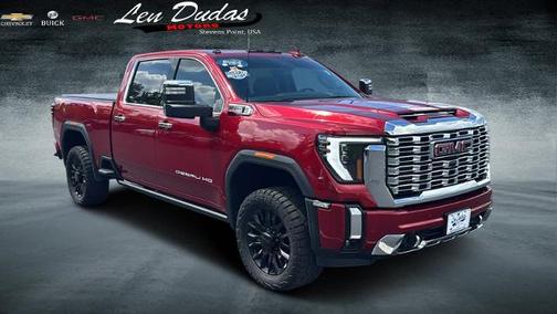 Volcanic Red 2024 GMC Sierra 2500 Denali