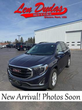 Blue Steel Metallic 2018 GMC Terrain SLE