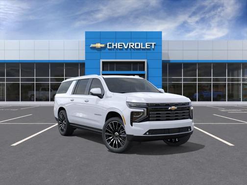 Polar White 2026 Chevrolet Suburban High Country