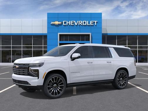 Polar White 2026 Chevrolet Suburban High Country