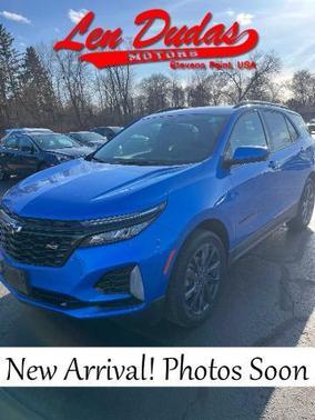 Rip Tide Blue 2024 Chevrolet Equinox RS