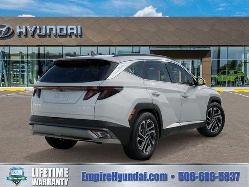 Creamy White Pearl 2026 Hyundai TUCSON Hybrid Limited