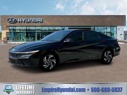 Abyss Black 2025 Hyundai ELANTRA Sport