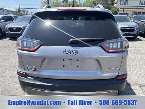 Billet Silver Metallic Clearcoat 2019 Jeep Cherokee Limited
