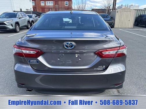 Predawn Gray Mica 2020 Toyota Camry Hybrid XLE