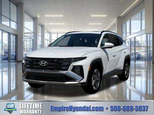 Serenity White Pearl 2026 Hyundai TUCSON SEL Premium