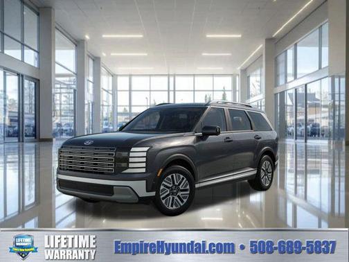 Ecotronic Gray Pearl 2026 Hyundai Palisade Hybrid SEL Premium 7P