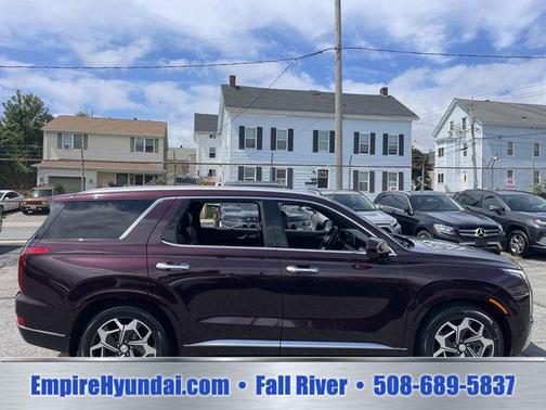 Sierra Burgundy 2021 Hyundai PALISADE Calligraphy