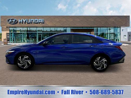 Intense Blue 2025 Hyundai ELANTRA Sport