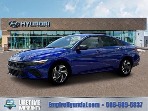 Intense Blue 2025 Hyundai ELANTRA Sport