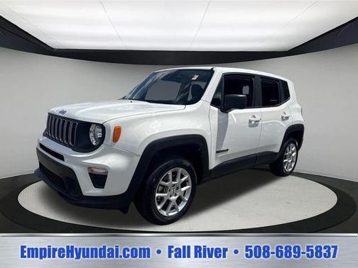 Alpine White Clearcoat 2023 Jeep Renegade Latitude