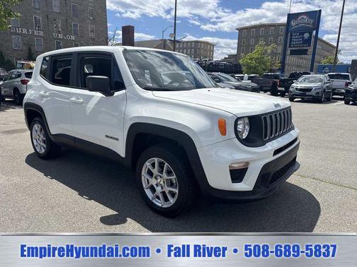 Alpine White Clearcoat 2023 Jeep Renegade Latitude