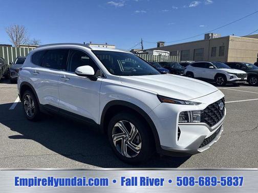 Serenity White Pearl 2023 Hyundai SANTA FE SEL 2.4