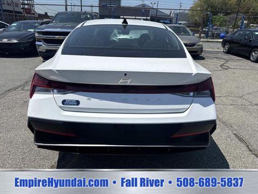 Serenity White 2024 Hyundai ELANTRA SEL