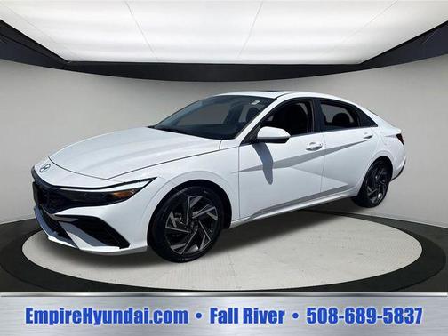 Serenity White 2024 Hyundai ELANTRA SEL