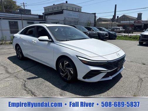 Serenity White 2024 Hyundai ELANTRA SEL
