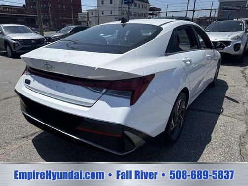 Serenity White 2024 Hyundai ELANTRA SEL