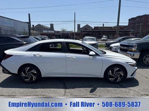 Serenity White 2024 Hyundai ELANTRA SEL
