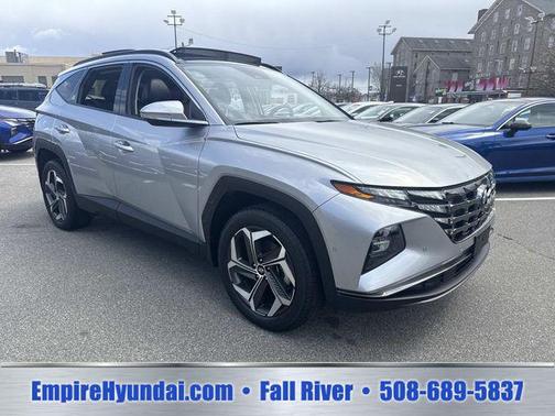 Shimmering Silver 2023 Hyundai TUCSON Limited