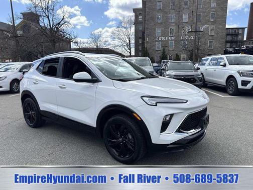 Summit White 2024 Buick Encore GX Sport Touring