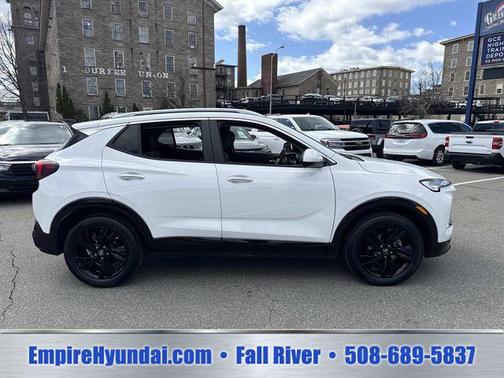 Summit White 2024 Buick Encore GX Sport Touring