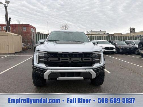 Space White Metallic 2025 Ford F-150 Raptor