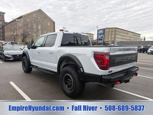Space White Metallic 2025 Ford F-150 Raptor