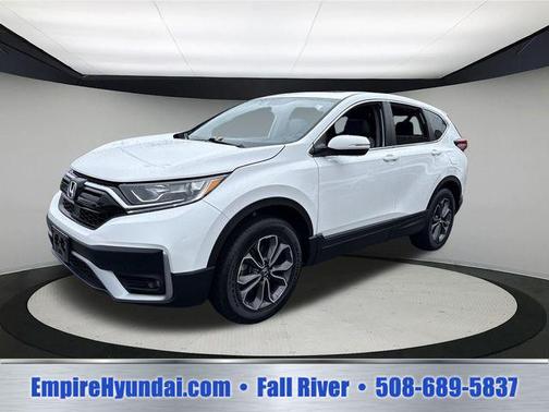 Platinum White Pearl 2021 Honda CR-V AWD EX-L