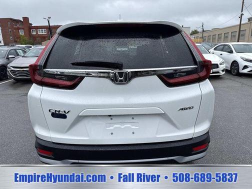 Platinum White Pearl 2021 Honda CR-V AWD EX-L
