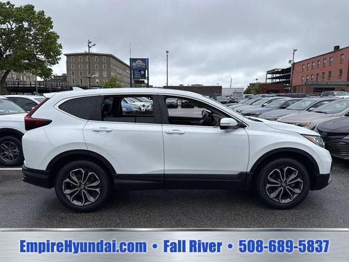 Platinum White Pearl 2021 Honda CR-V AWD EX-L
