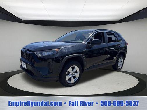 Midnight Black Metallic 2020 Toyota RAV4 Hybrid LE