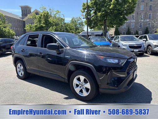 Midnight Black Metallic 2020 Toyota RAV4 Hybrid LE