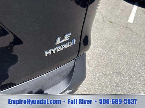 Midnight Black Metallic 2020 Toyota RAV4 Hybrid LE