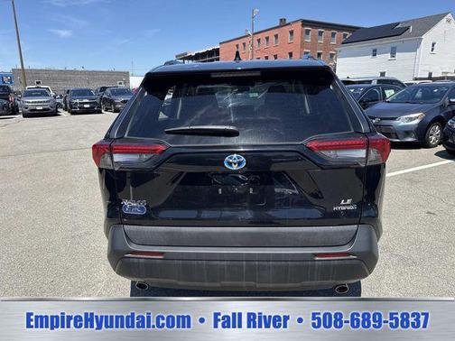 Midnight Black Metallic 2020 Toyota RAV4 Hybrid LE